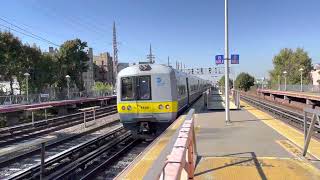 LIRR: M3 #9928/#9817 on the 1:43pm to Penn Station leaving Woodside