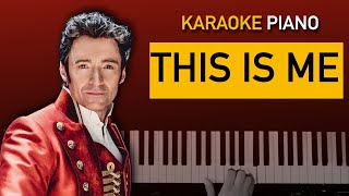 This is me 🎙️The Greatest Showman | Piano Karaoke + Partitura OT 2018