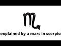 What I know About Scorpio Energy | From a Mars in Scorpio