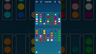 #BALL SORT PUZZLE LEVEL 343