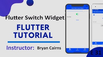 Flutter - 31 Switch Widget | Introduction to Flutter Development Using Dart