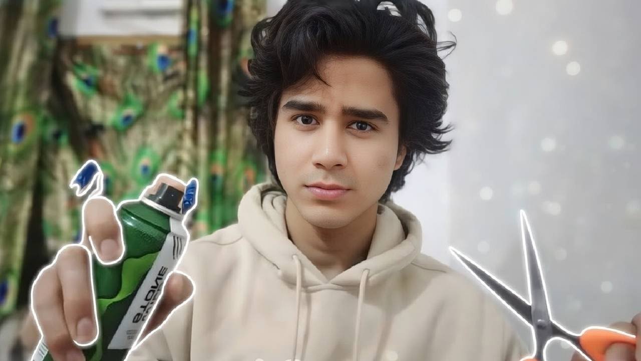 ASMR but your boyfriend does your skincare & haircut 💆‍♀️✂️