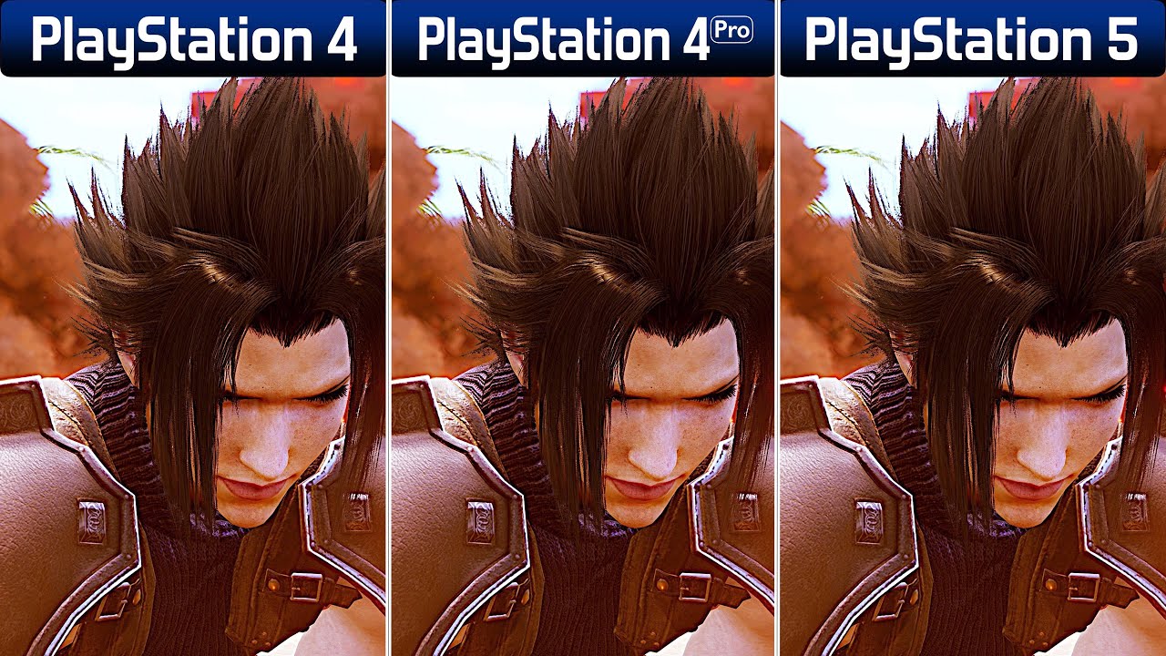 Crisis Core: Final Fantasy VII - Reunion - PS4 / PS4 Pro / PS5 - Graphics &  FPS & Power Comparison