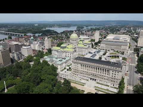 Harrisburg, Pennsylvania - Drone Clip #36