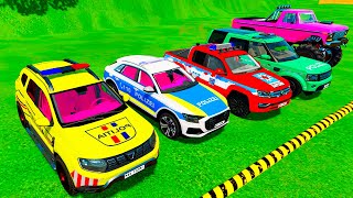 DELIVERING EMERGENCY MERCEDES, DACIA, VOLKSWAGEN & AUDI WITH MAN TRUCKS! Farming Simulator 22!