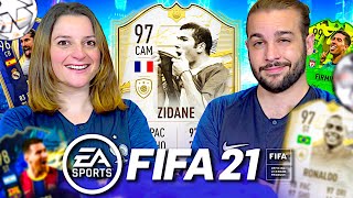 ON A ENFIN ZIDANE DANS UNE DRAFT INCROYABLE ! OBJECTIF RECORD DU MONDE DRAFT FIFA 21