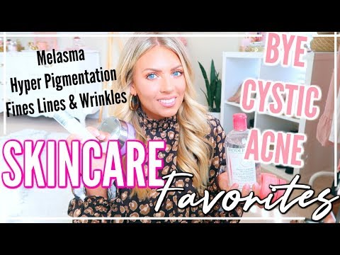 Skincare Favorites | For Cystic Acne, Melasma & Aging Skin