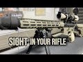 Rifle sight in  how to  navy seal