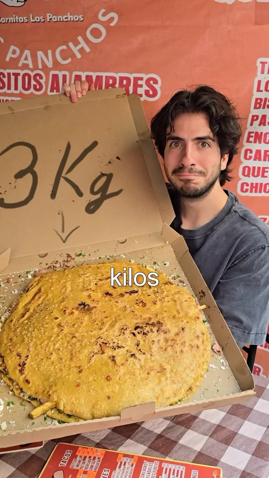 Me comí una gordita de 3 kilos en 20 minutos.