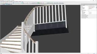 How to add balustrades (stairwell railings) with StairDesigner
