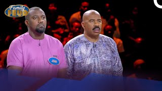Will Fast Money Celebs Lock Down 5000 For Charity? Family Feud Ghana