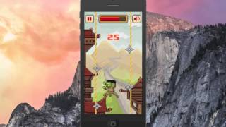 Ninja Climb Classic iPhone App Demo screenshot 1