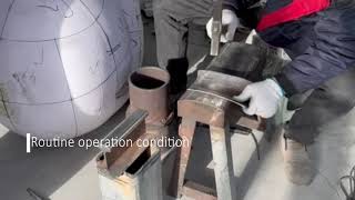 Metal Sculpture Factory Routine Opration