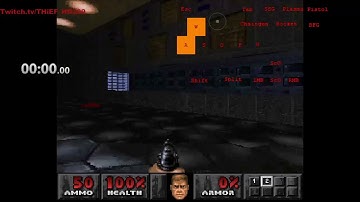 PSYDoom IL E1M1 Hangar in 9.93