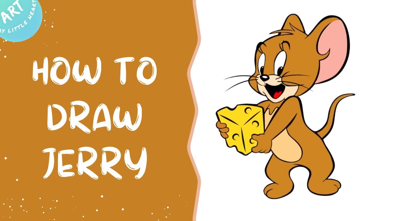 Draw Jerry Rescue Learn to draw jerry in just 2 minutes | @Artbylittleheart - YouTube