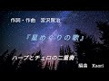 『星めぐりの歌』 ハープとチェロの二重奏