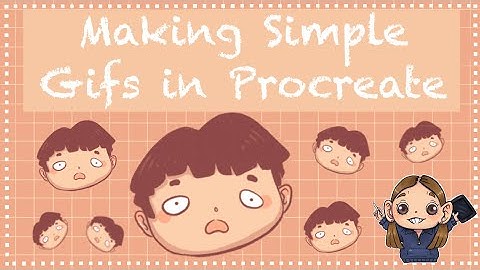 Making (simple) Animated Gifs in Procreate