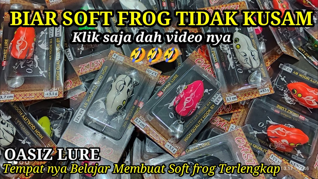 Tutorial membuat soft frog - Cara membuat soft frog jadi mengkilap