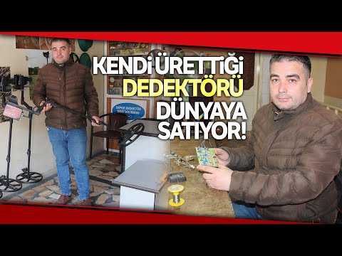 İlkokul Mezunu Genç Adam Kendi Ürettiği Dedektörleri Dünyaya İhraç Ediyor