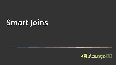 Smart Joins