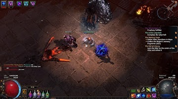 Path Of Exile 3.2 Every boss kill by Elder - T10 Siege Map