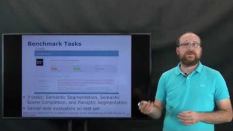 SemanticKITTI and our Approach for LiDAR-based Panoptic Segmentation, Dr. Jens Behley