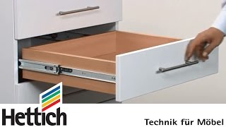 General information on ball-bearing full extension runners: Do-It-Yourself with Hettich screenshot 3