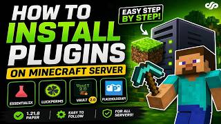 How to Install Plugins in Minecraft Server! | Sky-Hostings