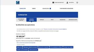 Nouvel espace client de La Banque Postale comment éditer un RIB