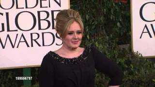 Adele at 70th Annual Golden Globe Awards - Arrivals 1/13/2013 - Red Carpet