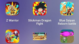Z Warrior,Stickman Dragon Fight,Blue Saiyan Reborn battle,Legend Fighter, Z EXTREME 2 VERSÃO 0.6 screenshot 2