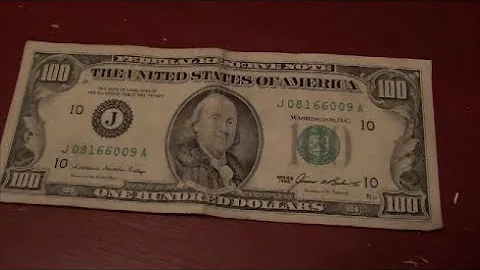 Really OLD $100 bill found in circulation today | 1985 $100 bill found in 2013