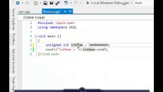 02h -  Data types -  int and double