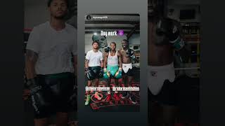 RAY FORD CALLS IN SHAKUR &amp; HITCHINS SPARRING #raymondford #shakurstevenson #richardsonhitchins