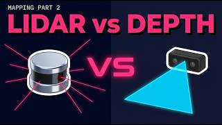 LiDAR vs Depth Camera - AI Robot Dog | Map and Nav Ep 2