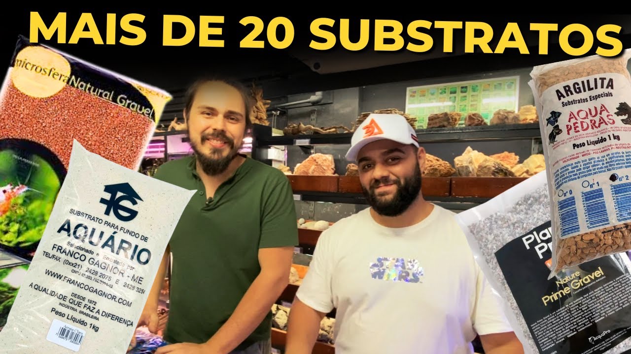 🔴OS MELHORES SUBSTRATOS INERTES PARA AQUÁRIOS |Mr. Betta|
