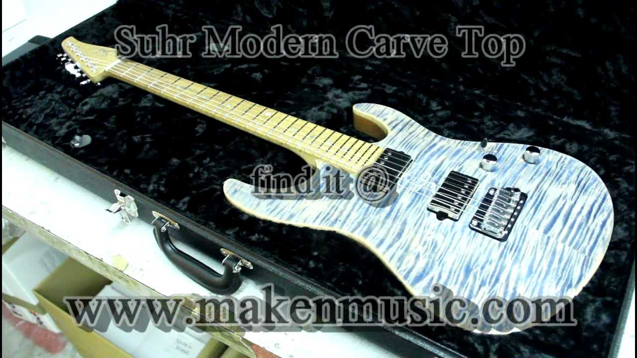 Hot n Fresh: Suhr Modern Carve Top arrives at Make'n Music!