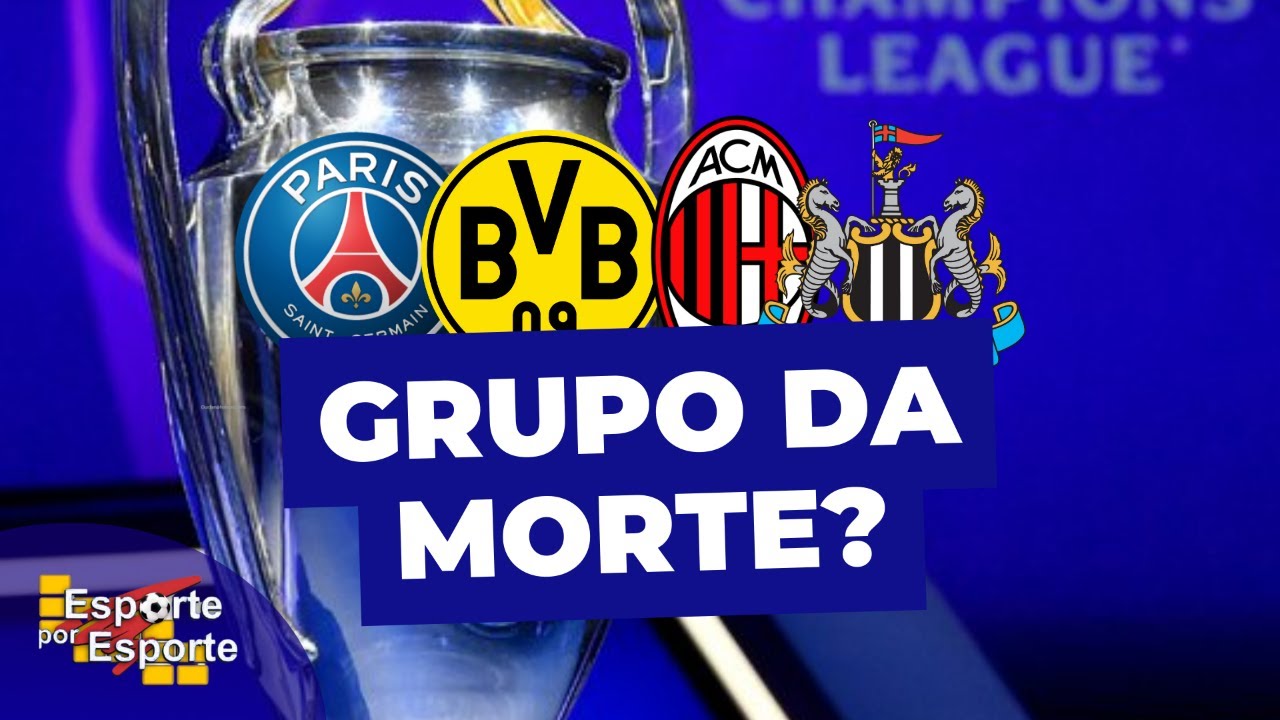 Confira análise detalhada dos grupos da Champions League