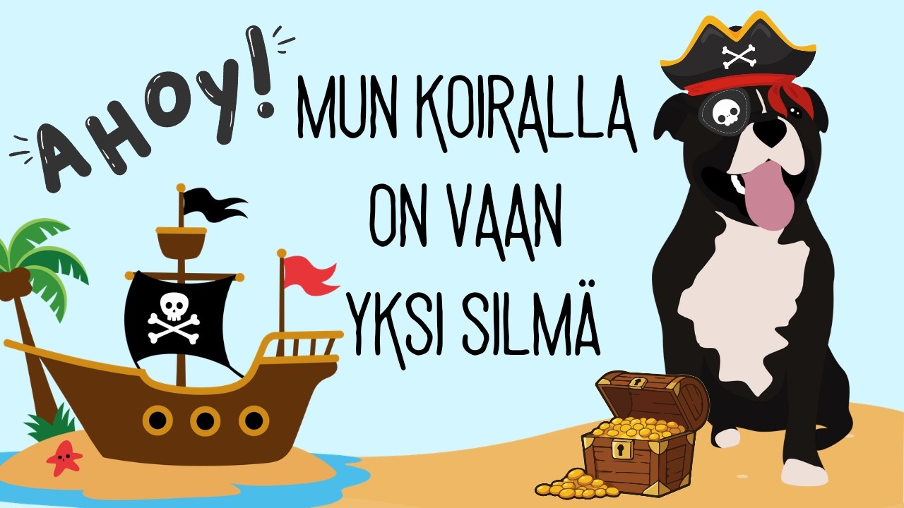 ''Mun koiralla on vaan yksi silmä'' | Ida Pukema