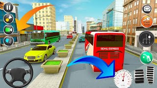 Modern bus simulator ultimate driving 2021|| Bus Simulator 🚍🔥 #1|IOS Android gameplay #busSimulator screenshot 1