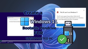 Create A Windows 11 USB Installer For Unsupported PC Hardware