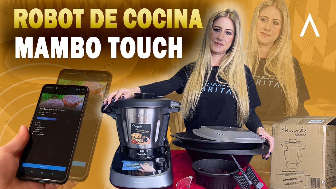 ✓ Robot de cocina Cecotec Mambo Touch ➡ Opiniones después de probarlo 