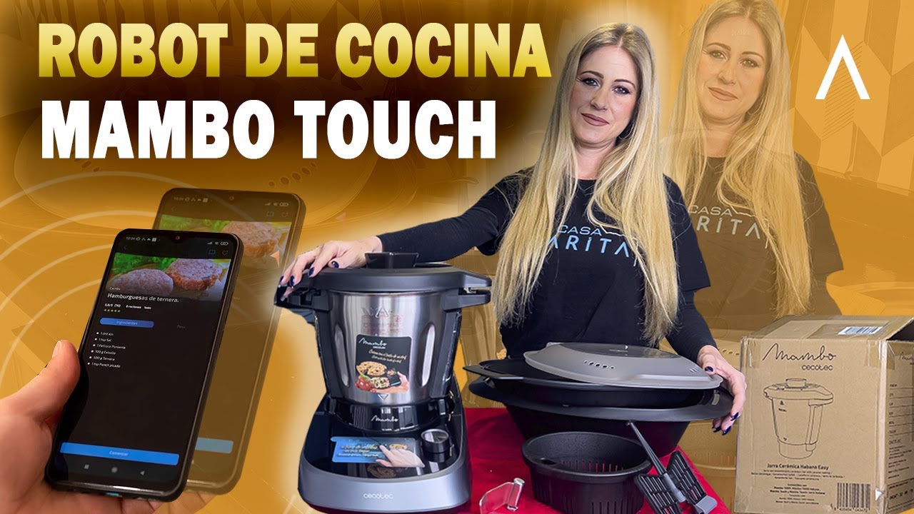 ✅ Robot de cocina Cecotec Mambo Touch ➡ Opiniones después de probarlo