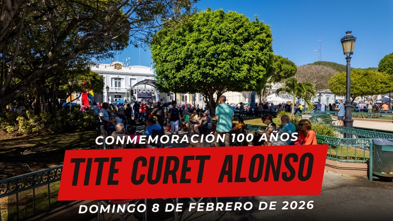 Homenaje 100 años don Tite Curet Alonso en Guayama Puerto Rico