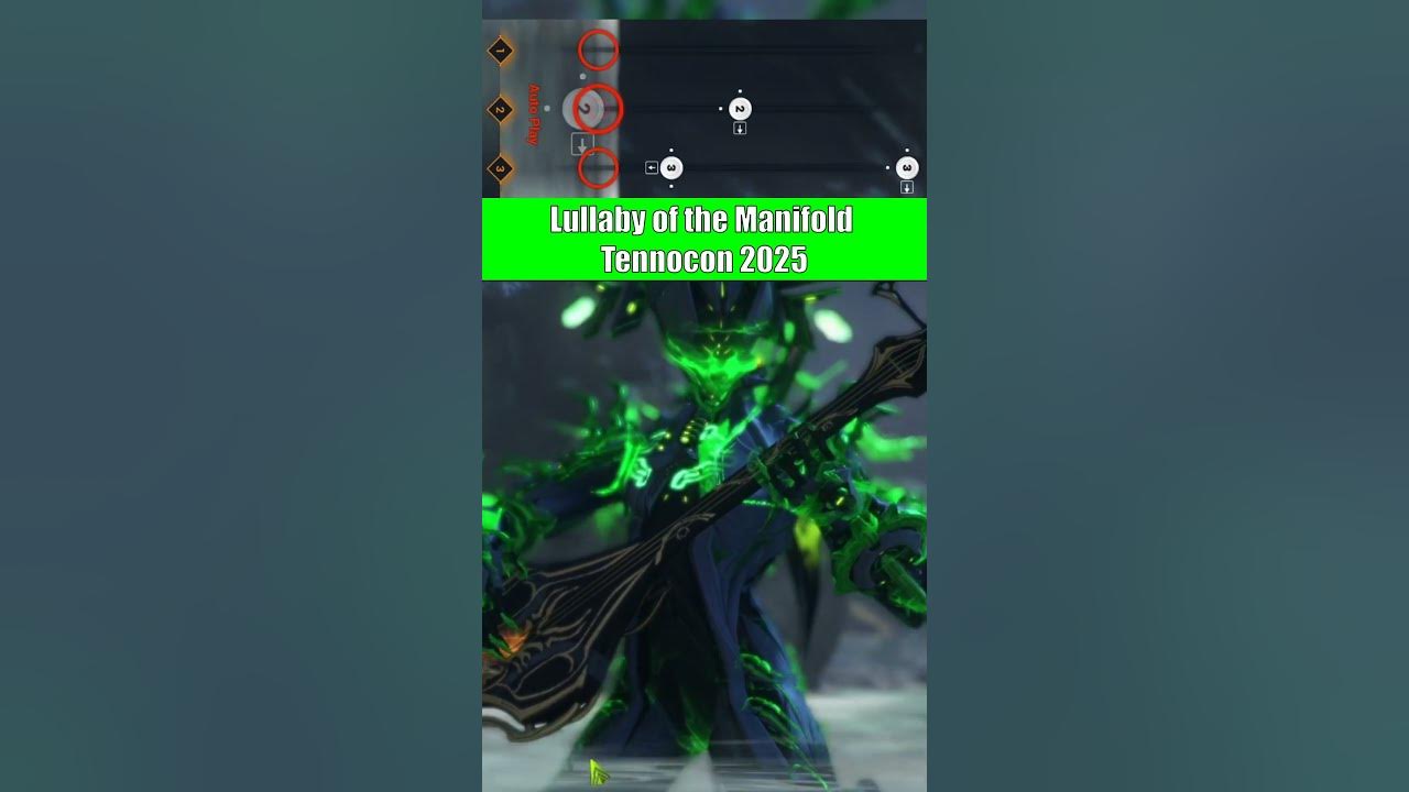 "Lullaby of the Manifold" Shawzin Cover | Warframe #tennocon2025 #warframe #warframeshawzin