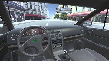 Driving simulator concept realtime demo (AI)