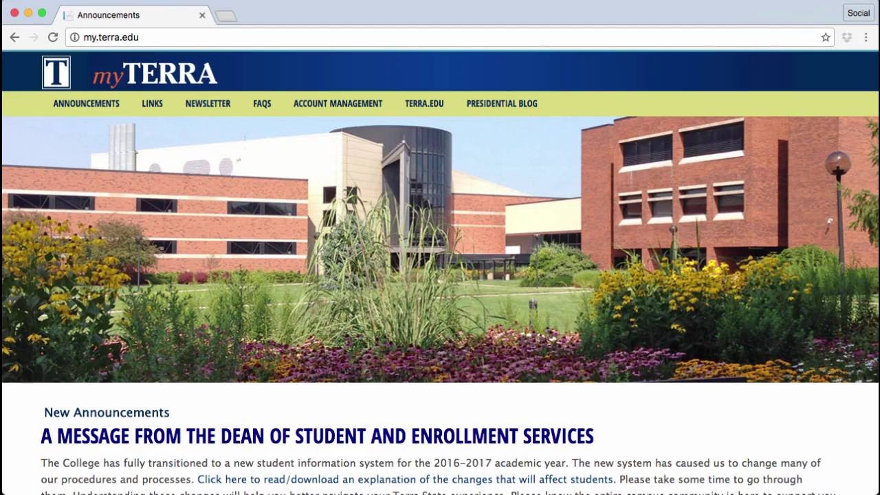 Terra State Community College Terra