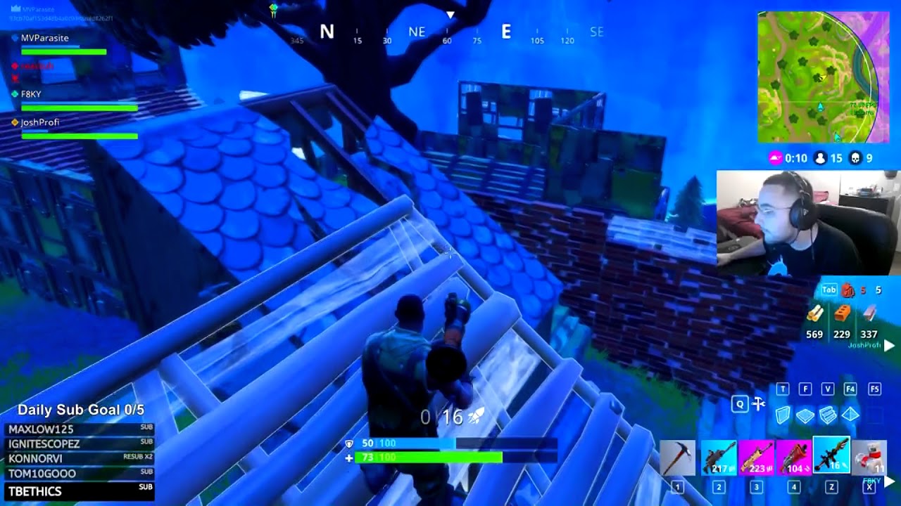 Amazing Clutch - Fortnite Oddshots #2  Easy 1v3