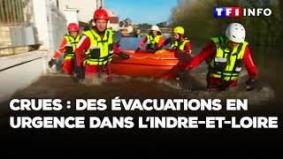 Crues : des évacuations en urgence dans l’Indre-et-Loire