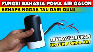 TERNYATA BANYAK YANG TIDAK TAU FUNGSI LAIN POMPA AIR GALON !!